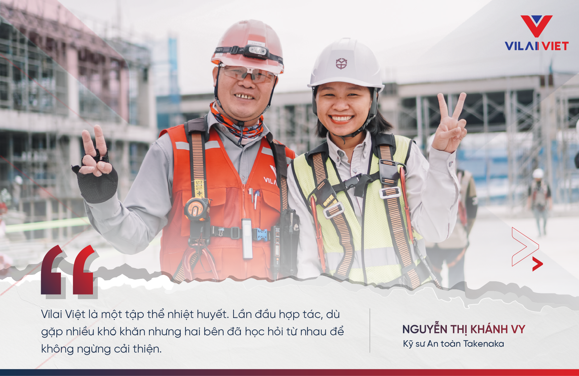 Tổng thầu Takenaka là đối tác phát triển quan trọng của tổng thầu Vilai Việt.